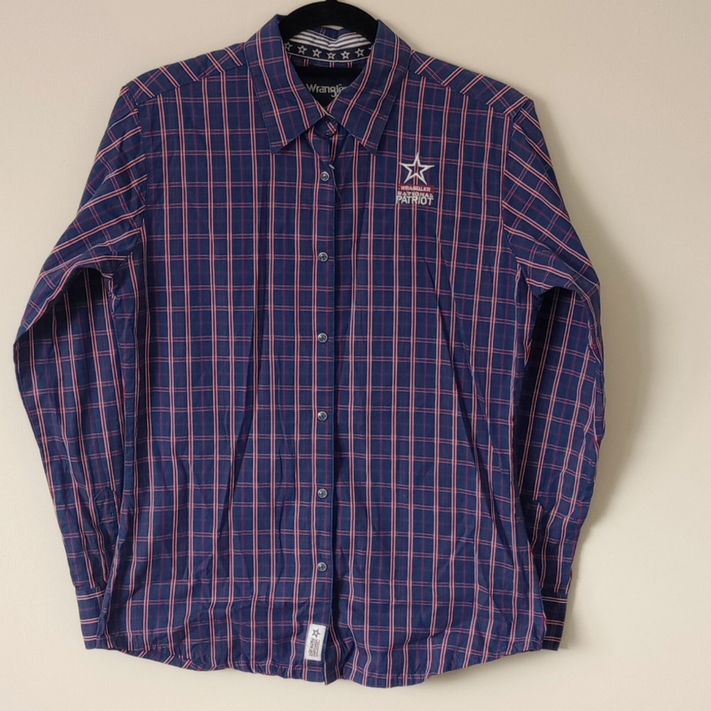 Wrangler Mens small Western shirt